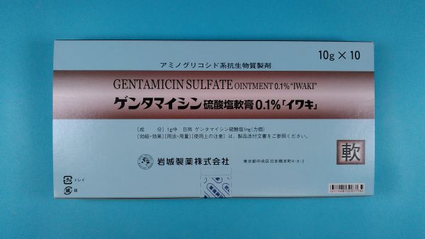 ネオゲンタマイシンのリーフレット
