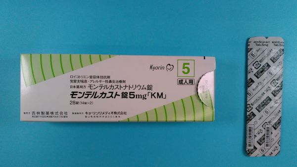モンテルカストナトリウムメドキミカのリーフレット