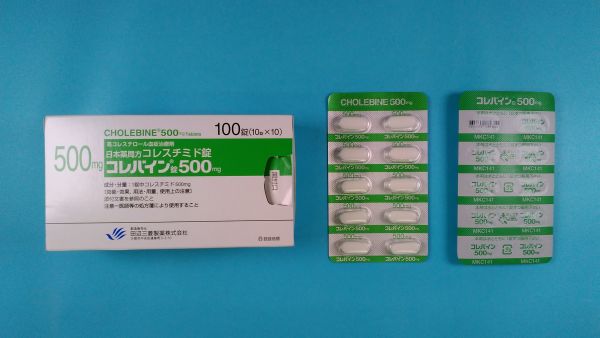 コレバイン錠500mg｜メディカルお薬.com【中央メディカルシステム株式会社】