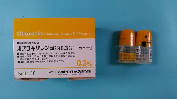 オフロキサシン点眼液0．3％「ニットー」｜メディカルお薬com【中央メディカルシステム株式会社】 