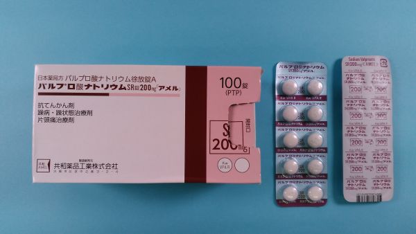 バルプロ酸ナトリウムSR錠200mg「アメル」｜メディカルお薬.com【中央メディカルシステム株式会社】