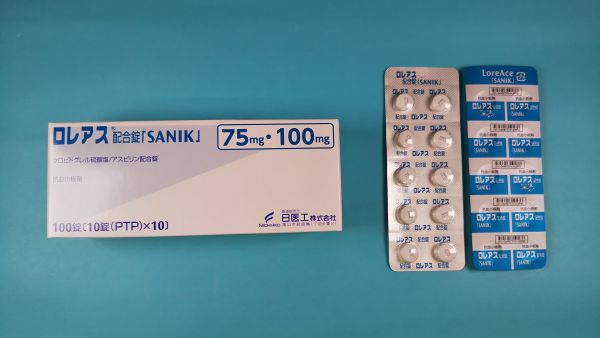 ロレアス配合錠「SANIK」｜メディカルお薬.com【中央メディカルシステム株式会社】