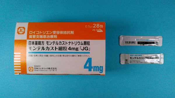 モンテルカストのリーフレット（ソディオ・テウト著）