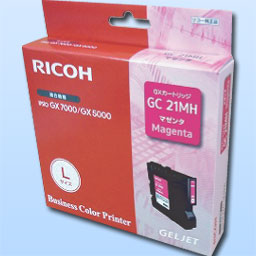 RICOH GELJET GX5000用 L GC21MH マゼンタ