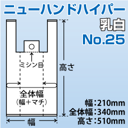 ニューハンドハイパー No.25(100枚x10袋/箱)
